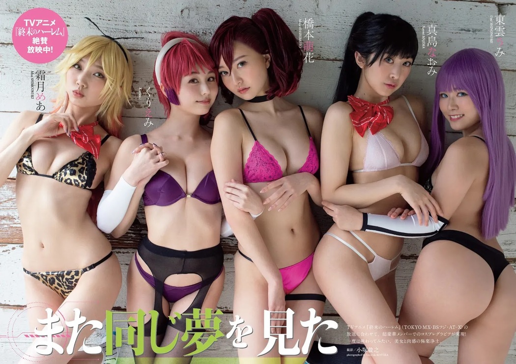 アニメ 終末のハーレム コスプレグラビア, Weekly Playboy 2022 No.10 (週刊プレイボーイ 2022年10号) Cover Photo