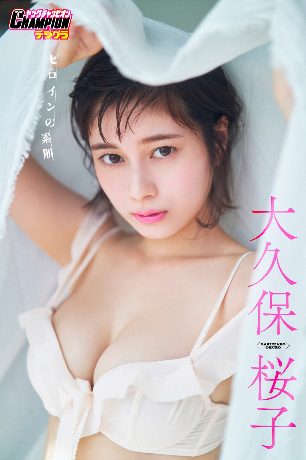 Sakurako Okubo 大久保桜子, ヤングチャンピオンデジグラ ヒロインの素肌 Set.01 Cover Photo