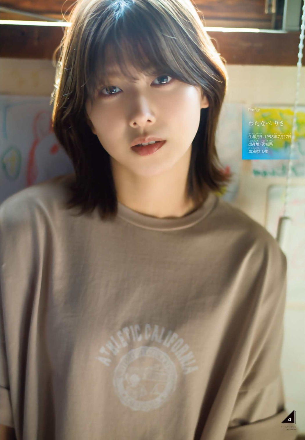 Risa Watanabe 渡邉理佐, Shonen Magazine 2022 No.24 (週刊少年マガジン 2022年24号)