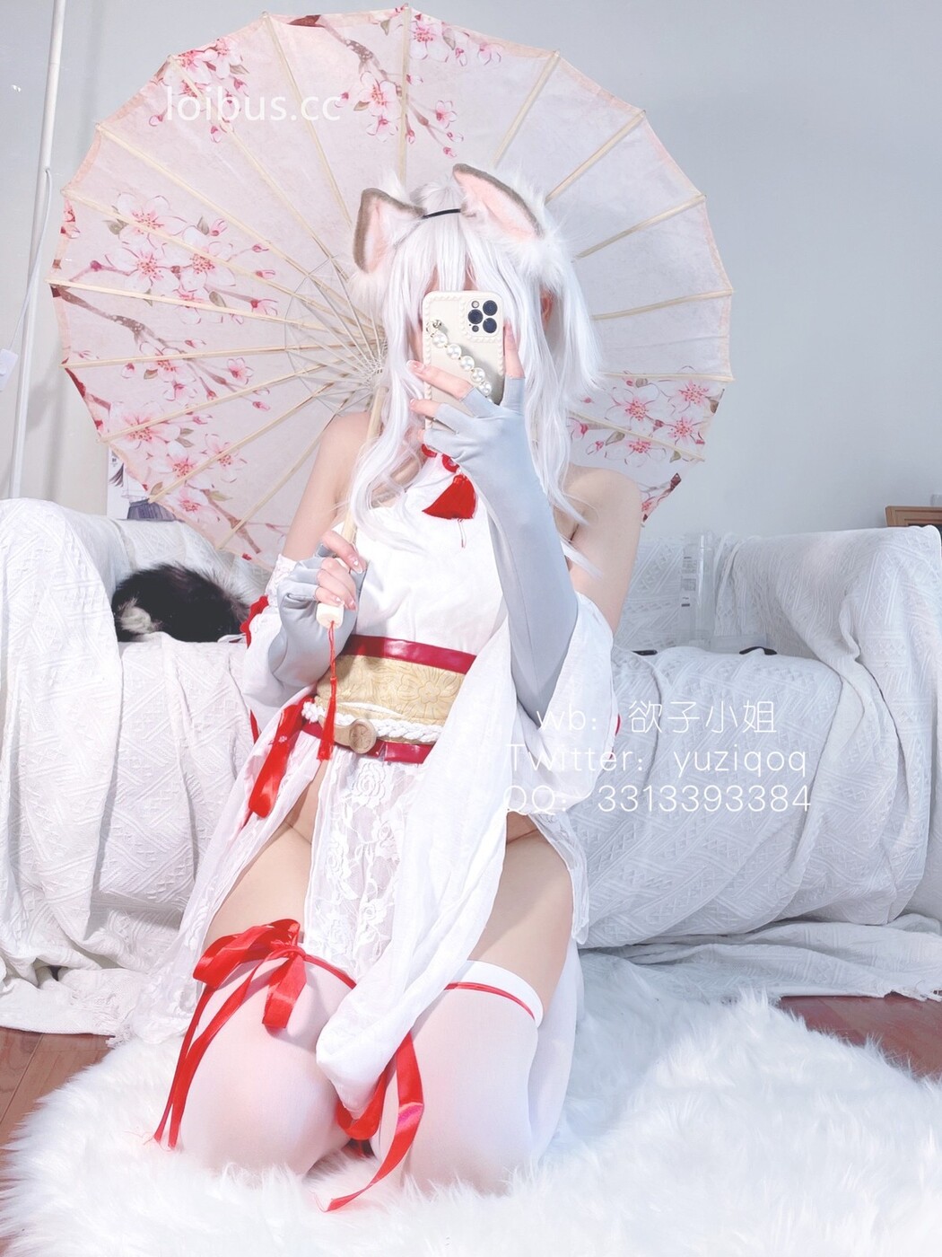 Coser 小蔡头喵喵]纯白胡桃