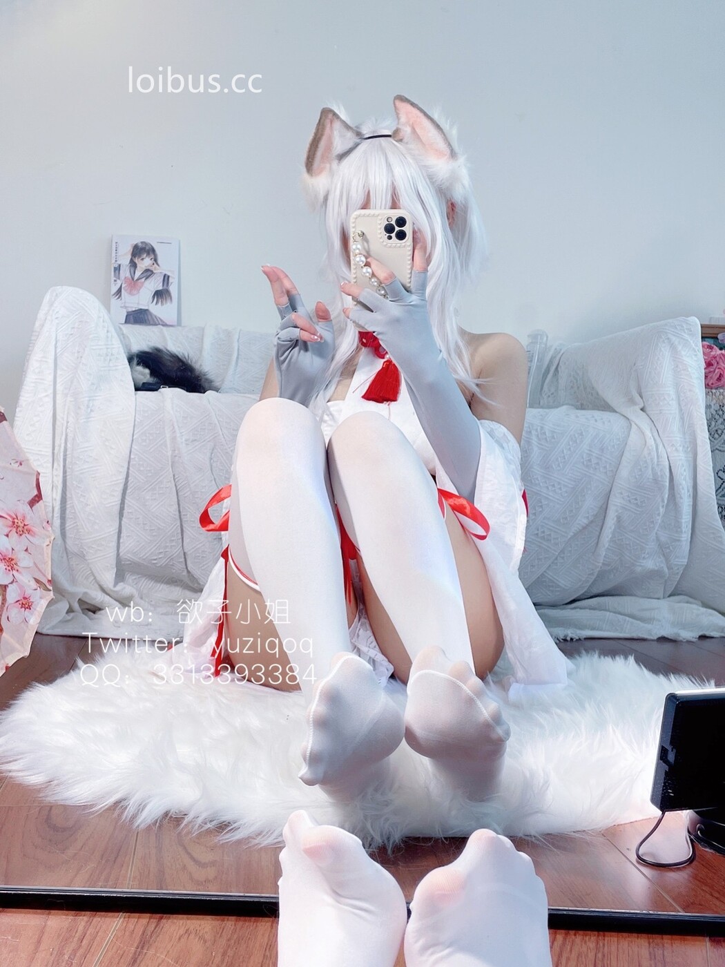 Coser 小蔡头喵喵]纯白胡桃