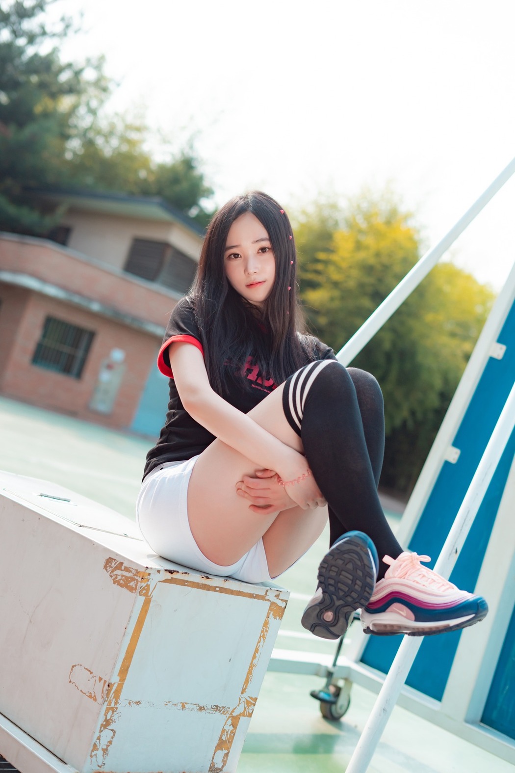 Bambi 밤비, [CreamSoda] Over knee socks Set.03