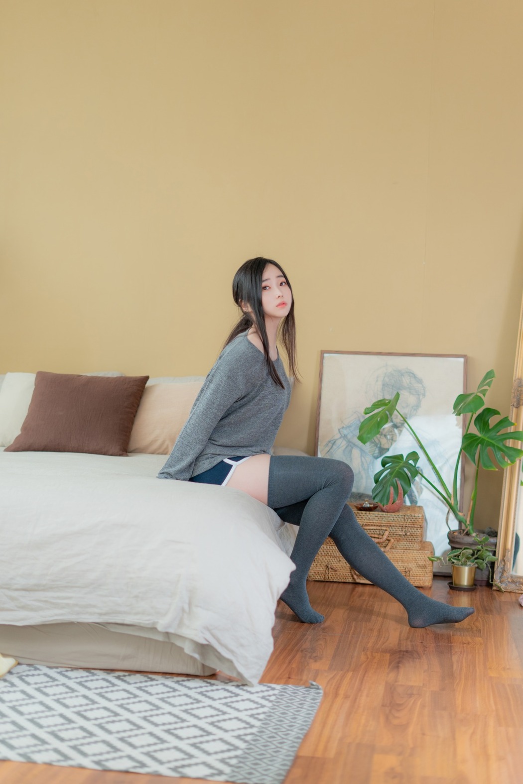 Bambi 밤비, [CreamSoda] Over knee socks Set.02