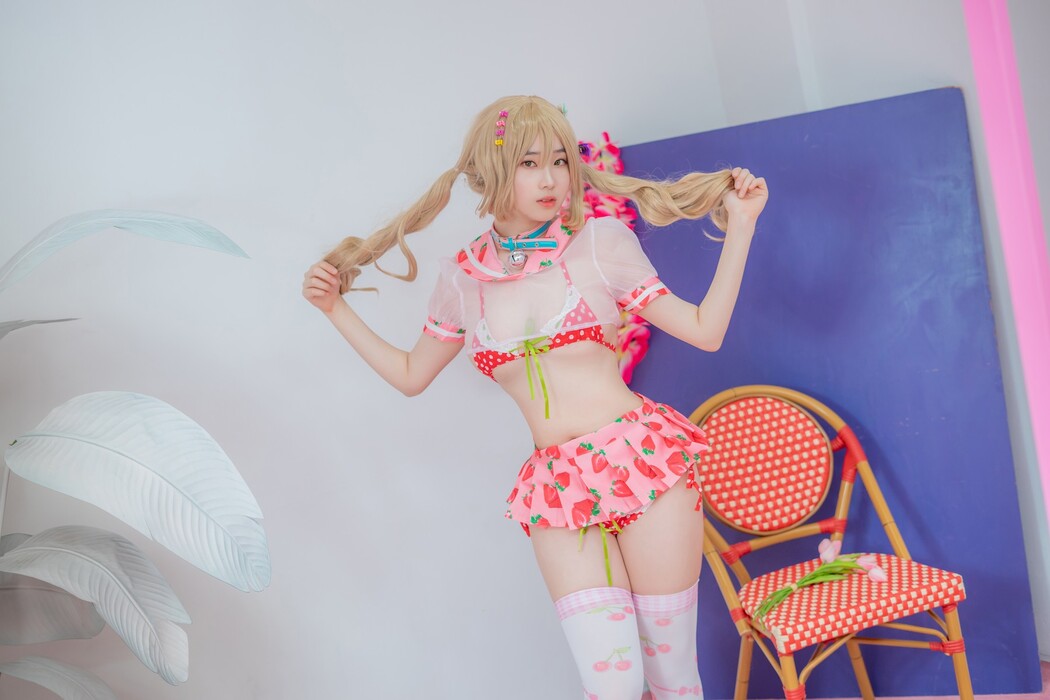 Bambi 밤비, [CreamSoda] Over knee socks Set.01