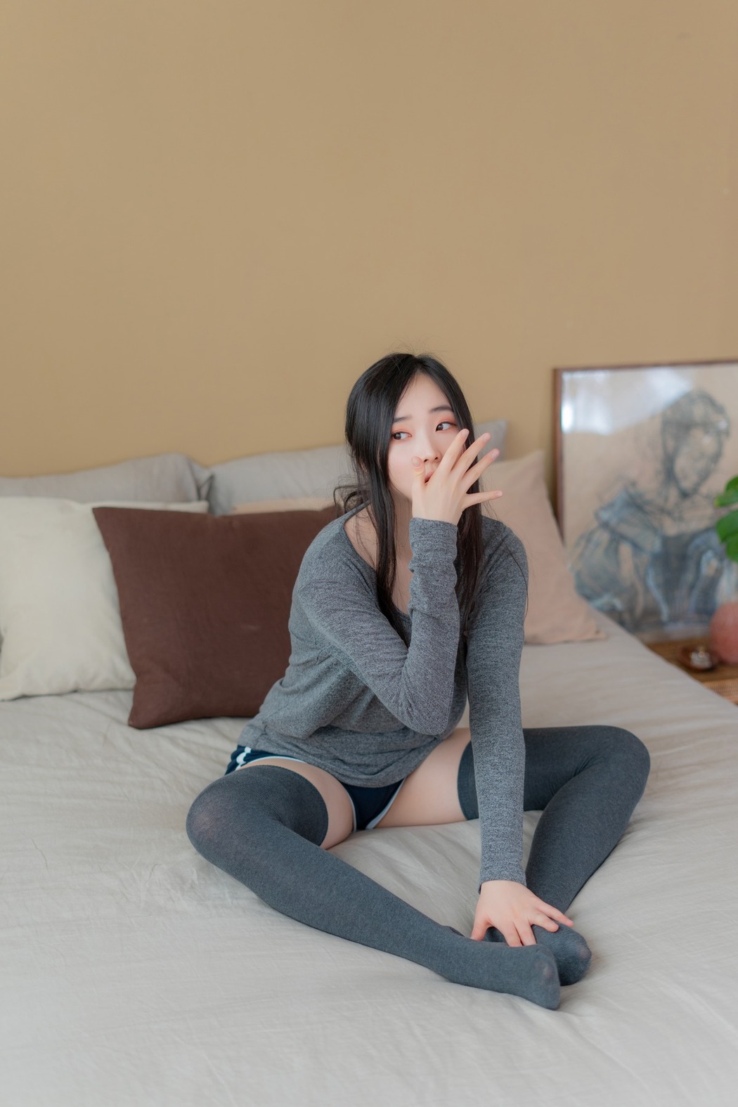 Bambi 밤비, [CreamSoda] Over knee socks Set.02