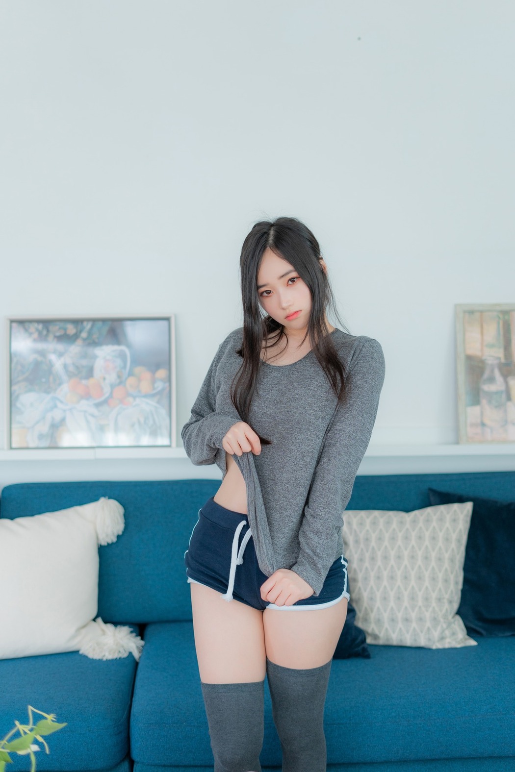 Bambi 밤비, [CreamSoda] Over knee socks Set.02