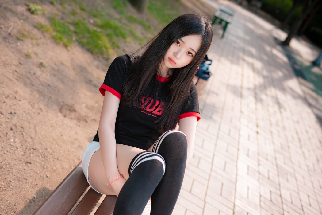 Bambi 밤비, [CreamSoda] Over knee socks Set.03