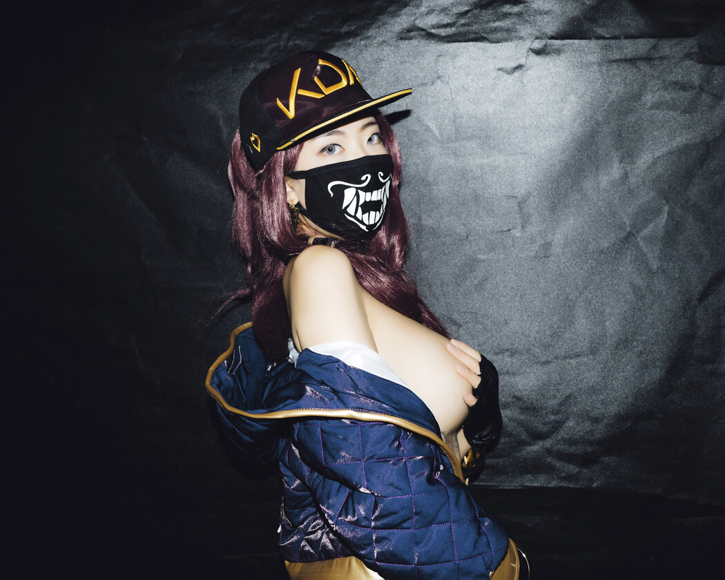 Mona 모나, [Moon Night Snap] K/DA Akali Set.01