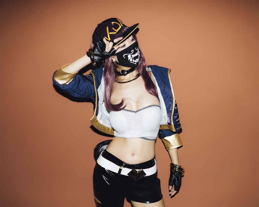 Mona 모나, [Moon Night Snap] K/DA Akali Set.01