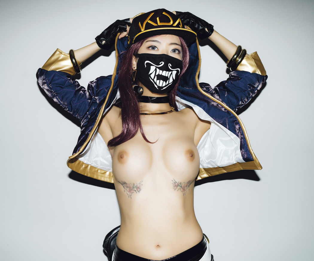 Mona 모나, [Moon Night Snap] K/DA Akali Set.01