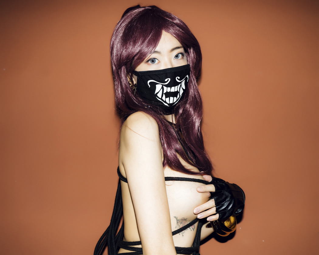 Mona 모나, [Moon Night Snap] K/DA Akali Set.02