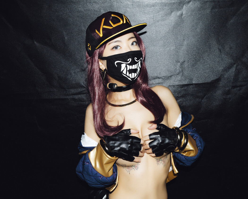 Mona 모나, [Moon Night Snap] K/DA Akali Set.01