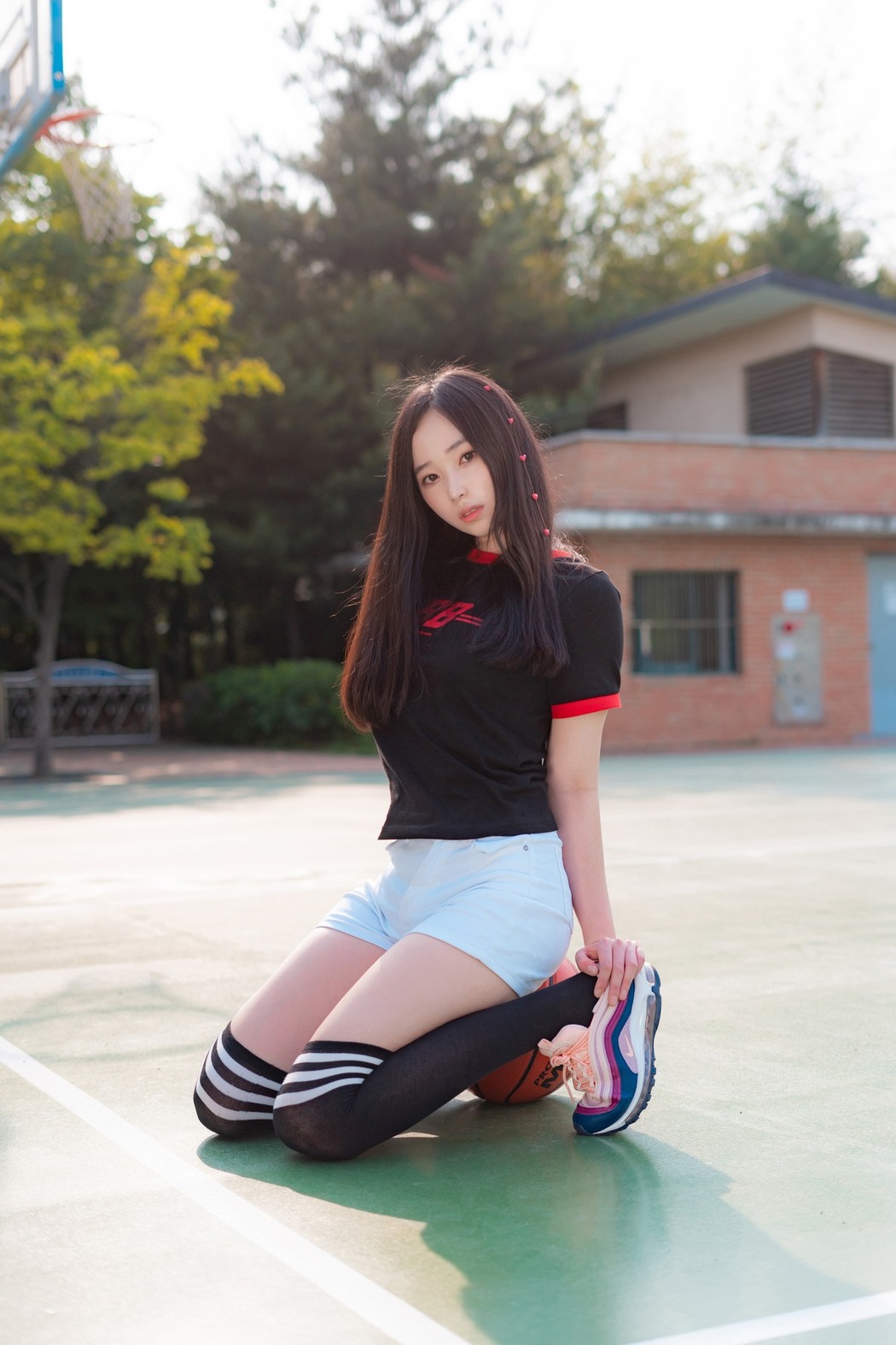 Bambi 밤비, [CreamSoda] Over knee socks Set.03