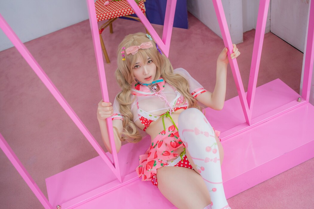Bambi 밤비, [CreamSoda] Over knee socks Set.01