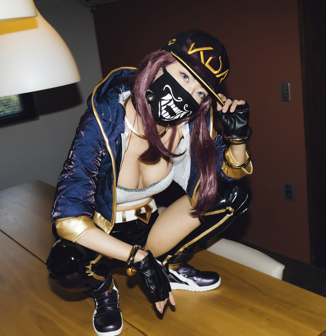 Mona 모나, [Moon Night Snap] K/DA Akali Set.01