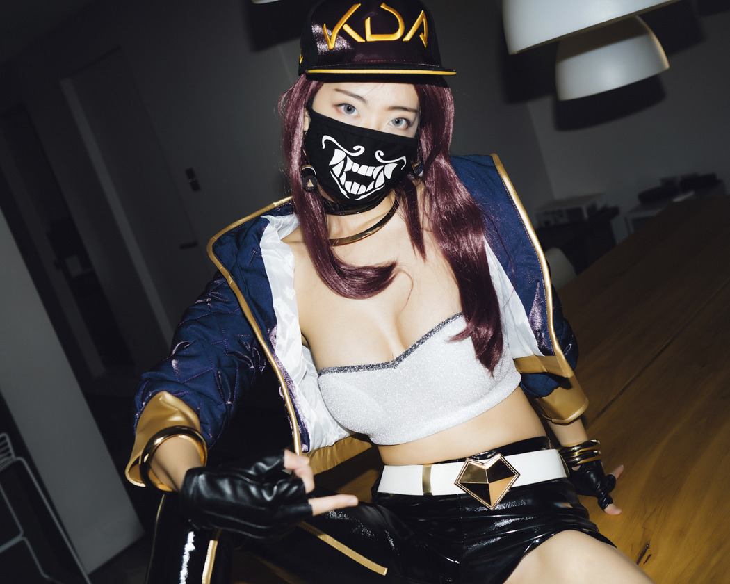 Mona 모나, [Moon Night Snap] K/DA Akali Set.01