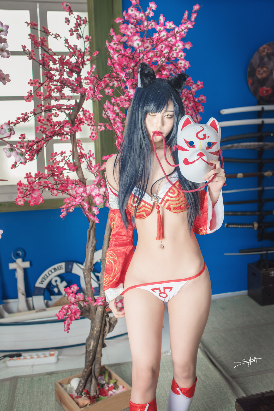 YUNA 윤아, [SAINT Photolife] Ahri Set.01