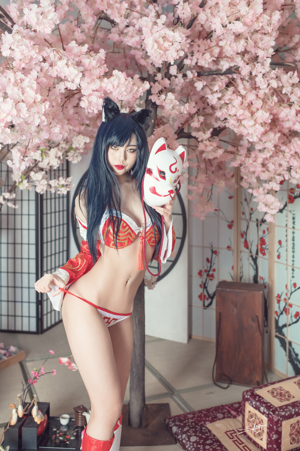 YUNA 윤아, [SAINT Photolife] Ahri Set.01