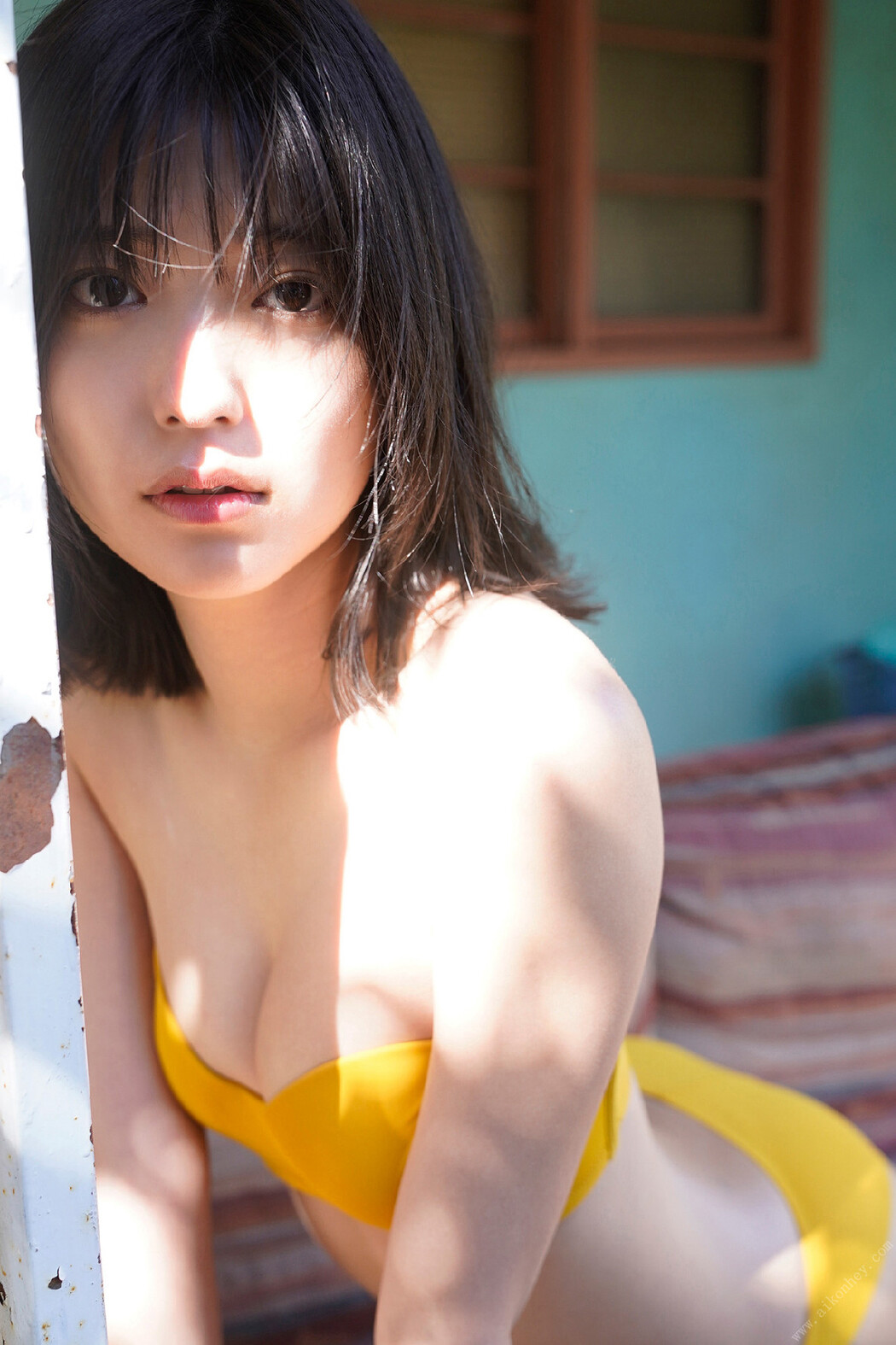 Mio Kudo 工藤美桜, FLASHデジタル写真集 初夏の艶 Set.01