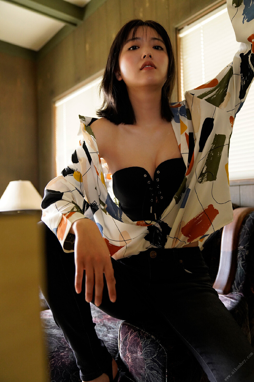 Mio Kudo 工藤美桜, FLASHデジタル写真集 初夏の艶 Set.03