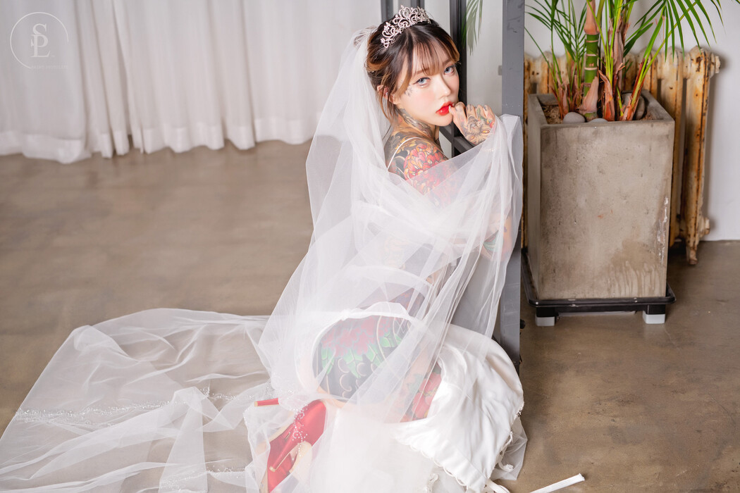 YoKo 요코, [SAINT Photolife] Vol.01 Cat Bride Set.02