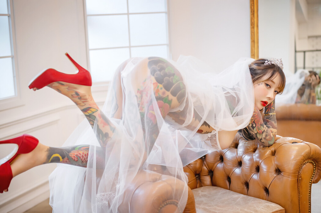 YoKo 요코, [SAINT Photolife] Vol.01 Cat Bride Set.02