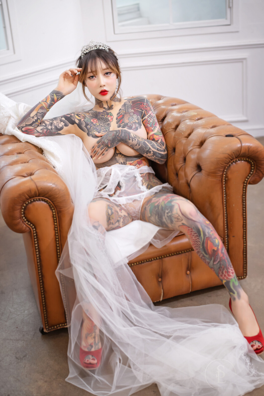 YoKo 요코, [SAINT Photolife] Vol.01 Cat Bride Set.02