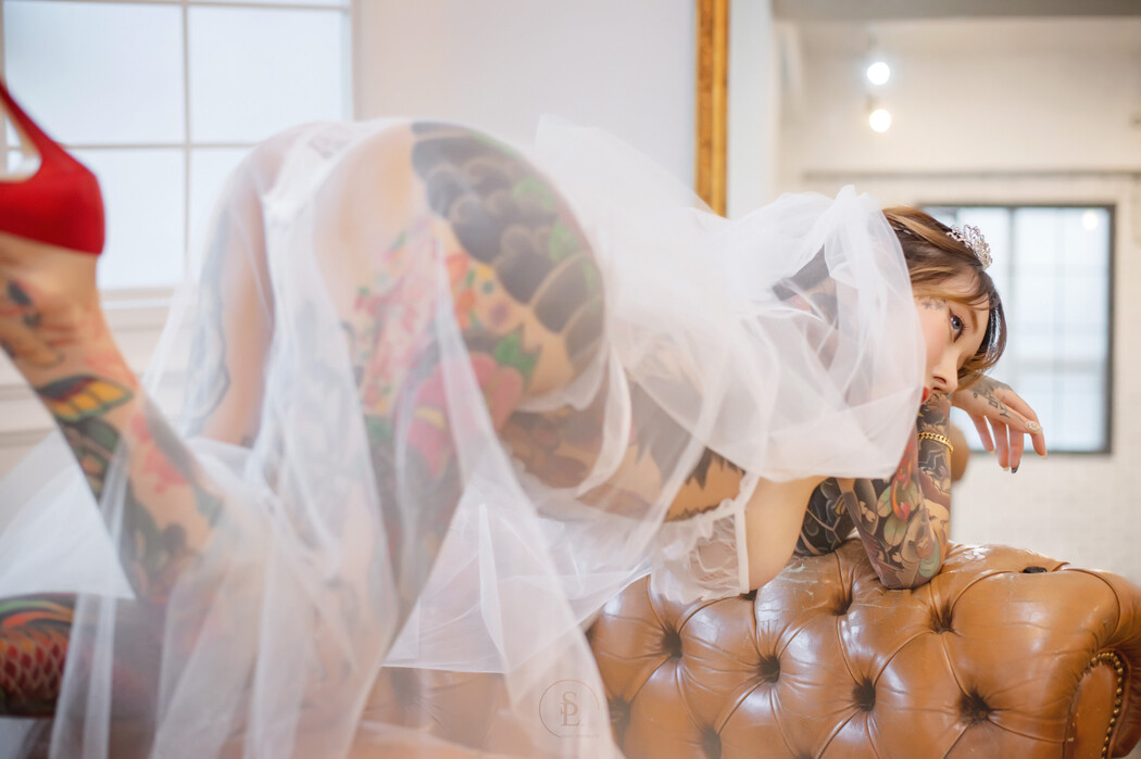 YoKo 요코, [SAINT Photolife] Vol.01 Cat Bride Set.02