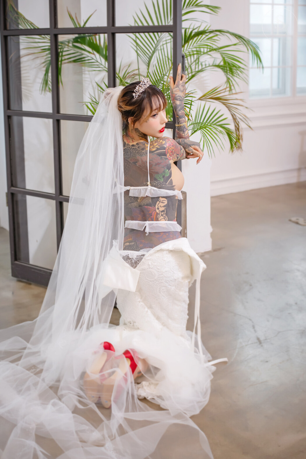 YoKo 요코, [SAINT Photolife] Vol.01 Cat Bride Set.02