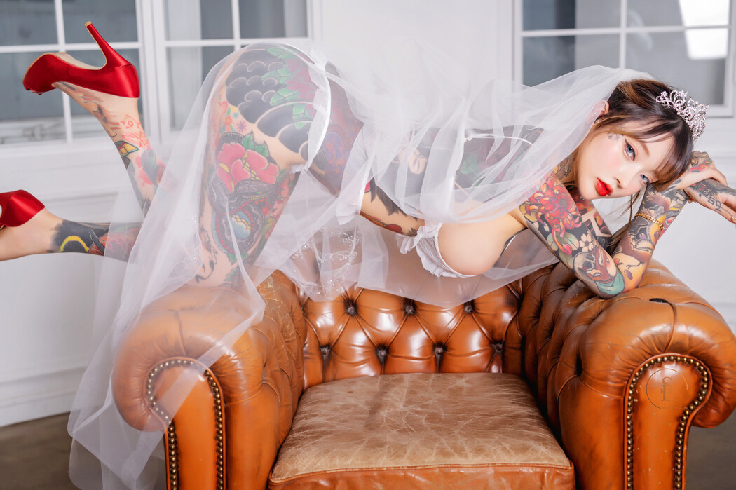 YoKo 요코, [SAINT Photolife] Vol.01 Cat Bride Set.02