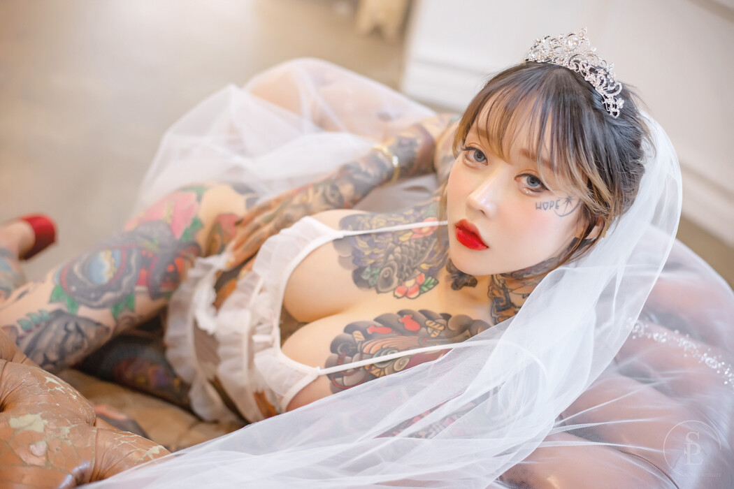 YoKo 요코, [SAINT Photolife] Vol.01 Cat Bride Set.02