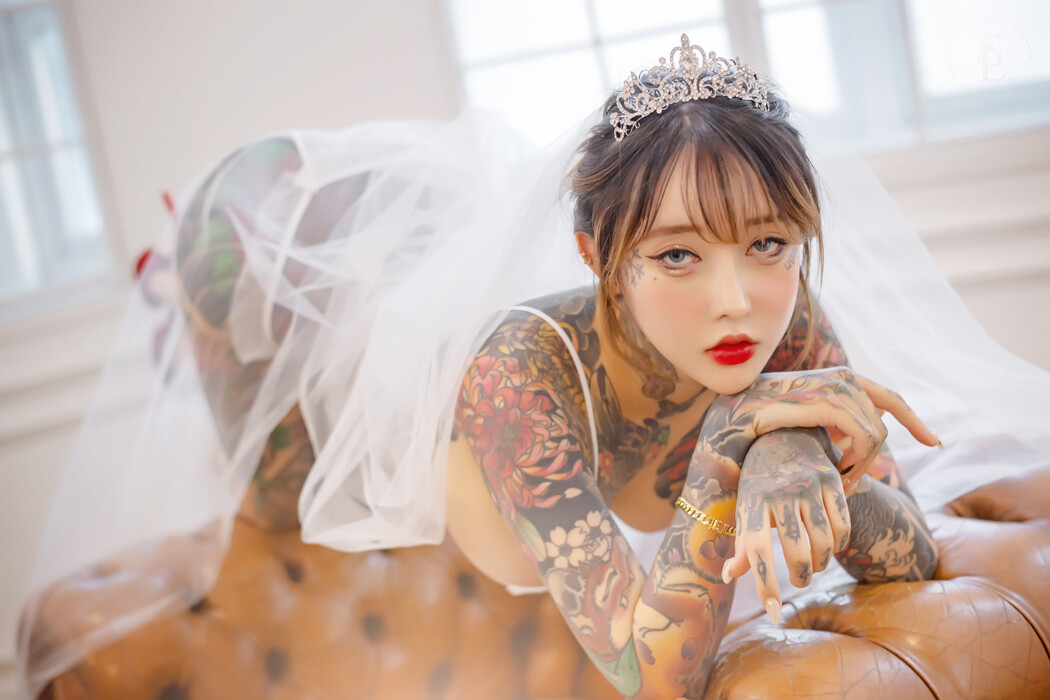 YoKo 요코, [SAINT Photolife] Vol.01 Cat Bride Set.02