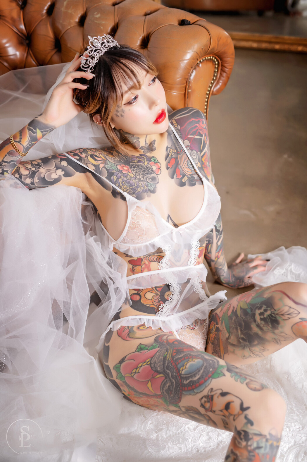 YoKo 요코, [SAINT Photolife] Vol.01 Cat Bride Set.02