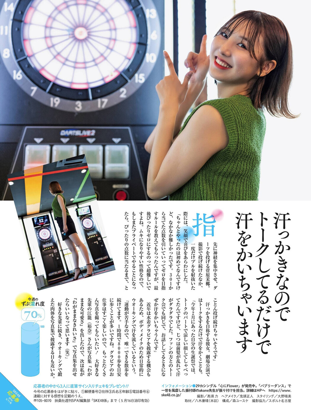 SKE48, Weekly SPA! 2022.06.21 (週刊SPA! 2022年6月21日号)