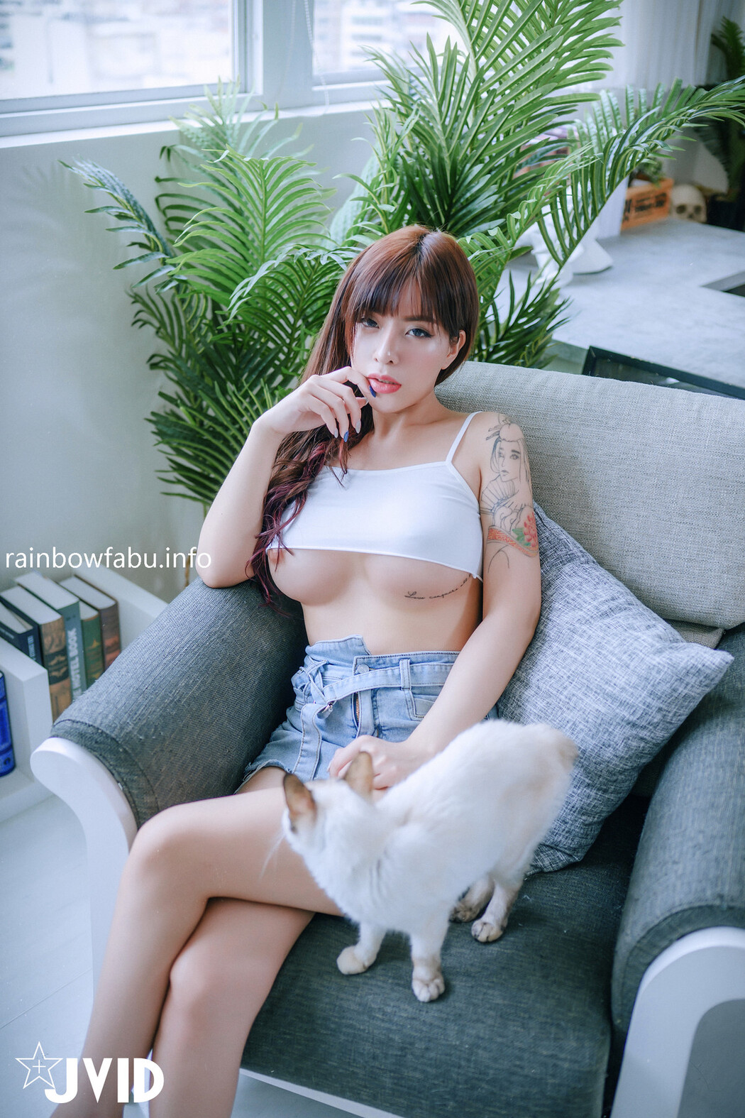 JVID精品 紫晴-黑道大哥的女人 Set.01