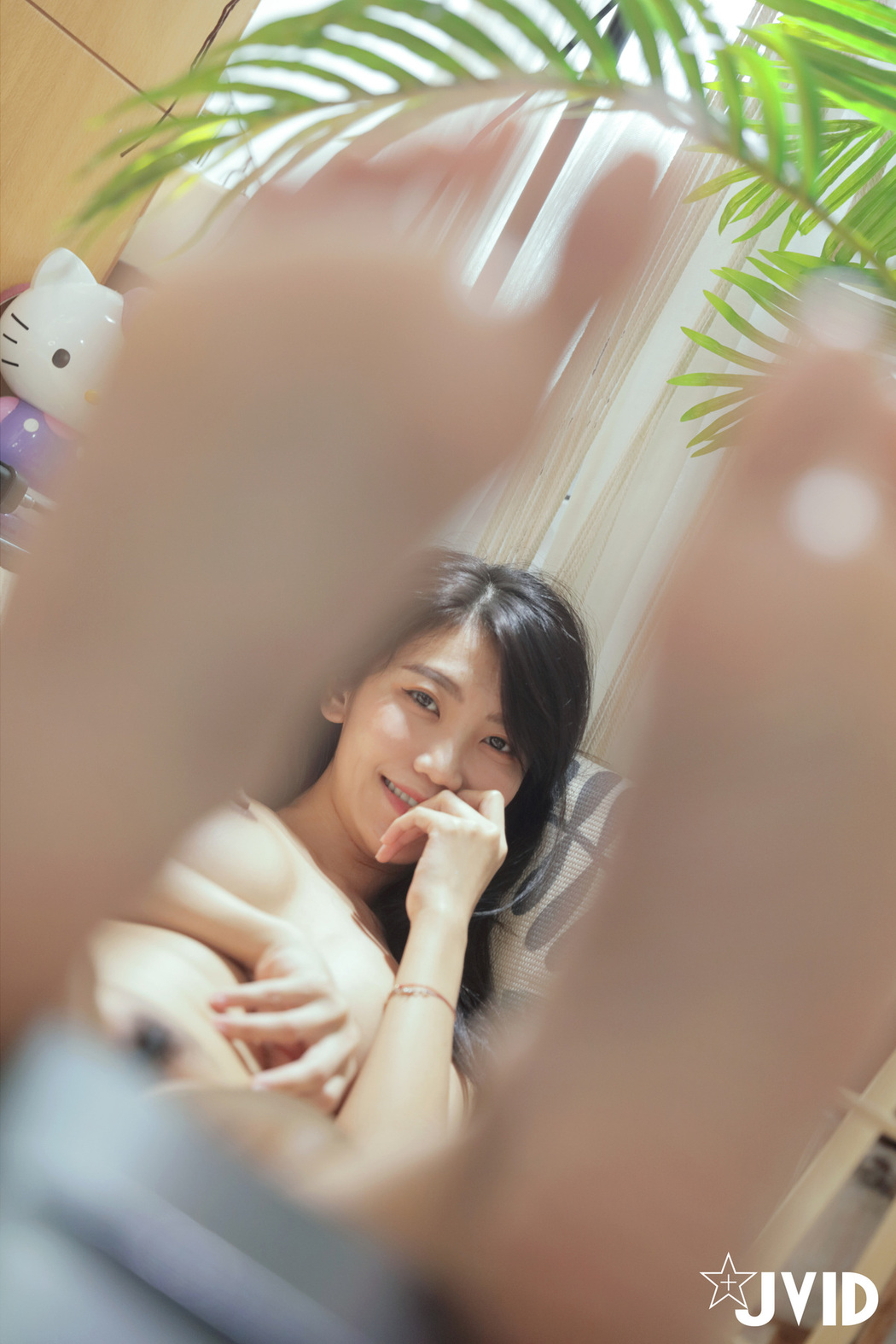 JVID精品 最強腿神小蝶 美腿掰開下面濕了 Set.01