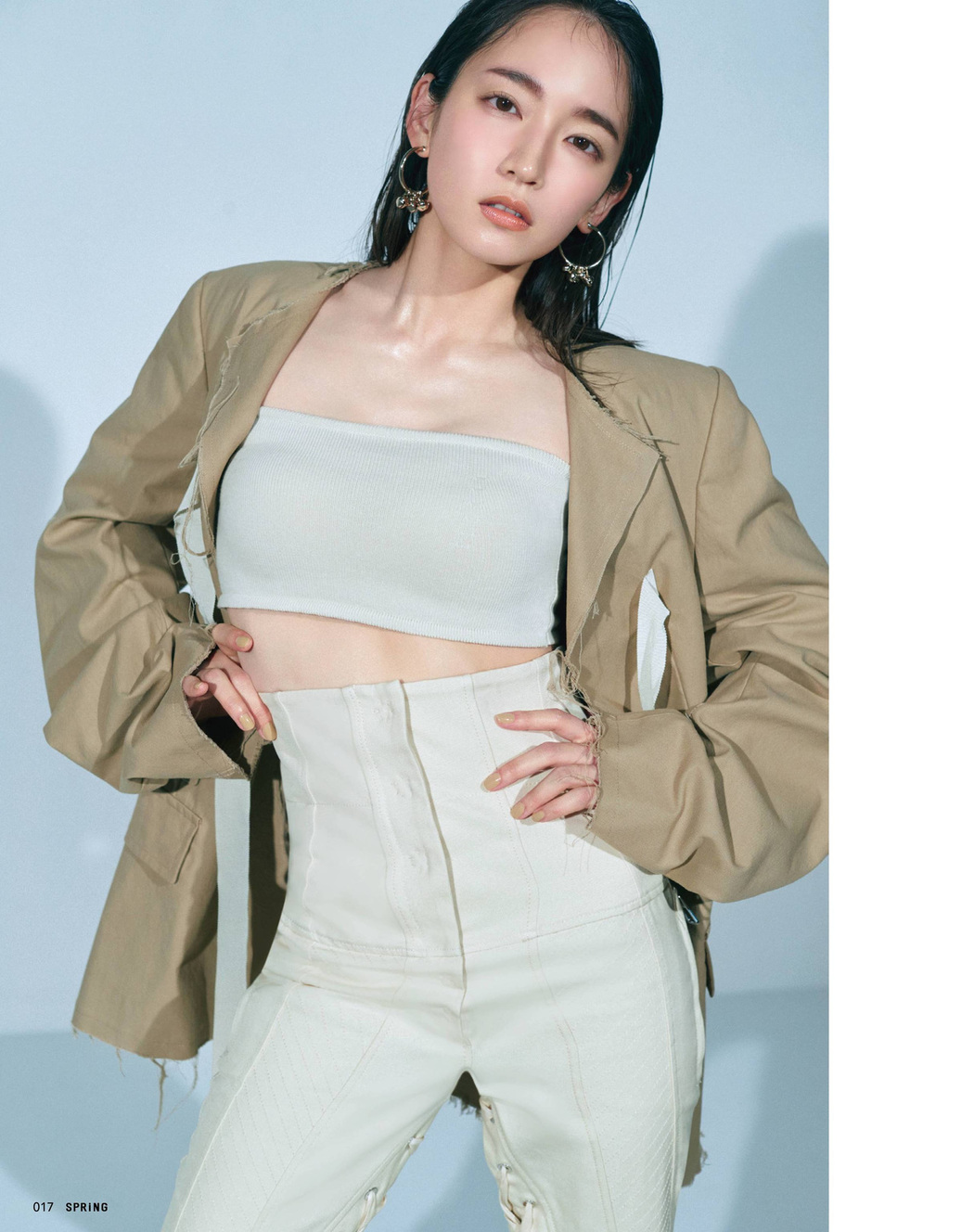 Riho Yoshioka 吉岡里帆, SPRiNG Magazine 2022.07