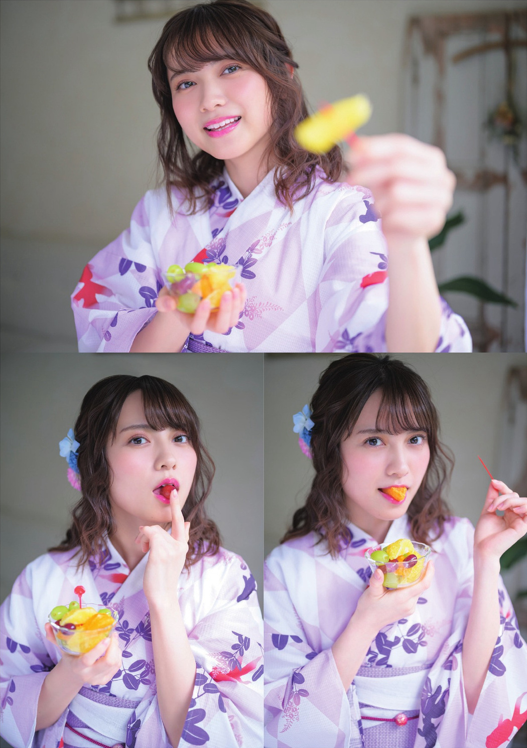 Nashiko Momotsuki 桃月なしこ, ゆかたと美少女 Cover Photo