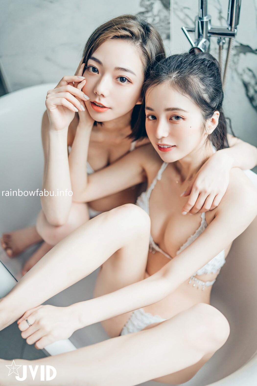 JVID精品 啾啾×辰辰-两位女神互动