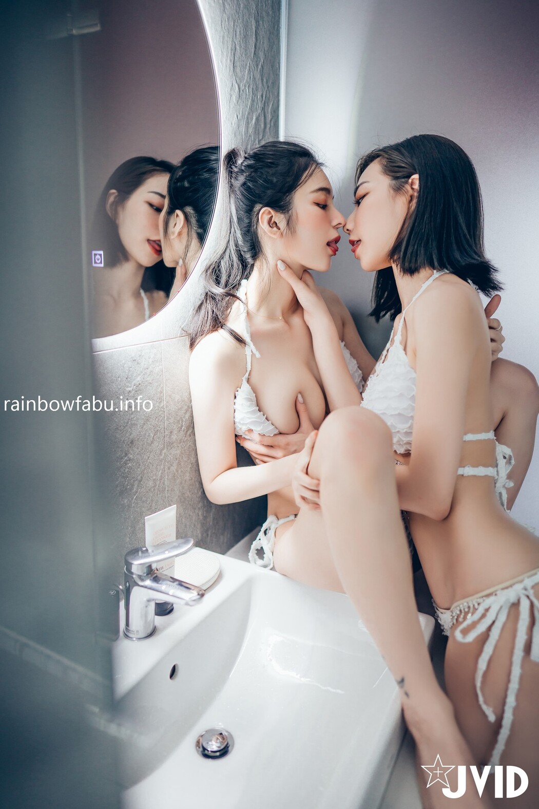 JVID精品 啾啾×辰辰-两位女神互动