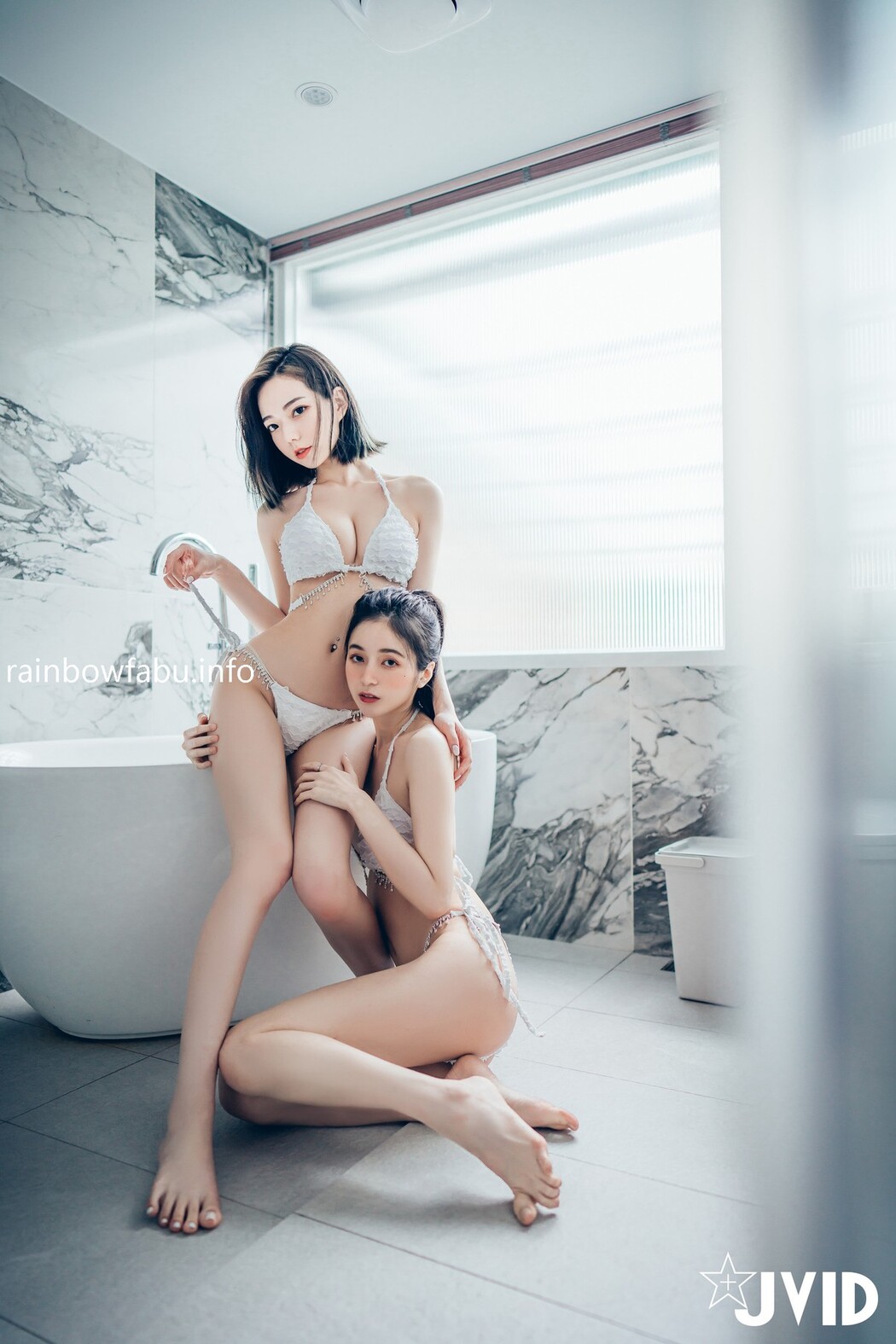 JVID精品 啾啾×辰辰-两位女神互动