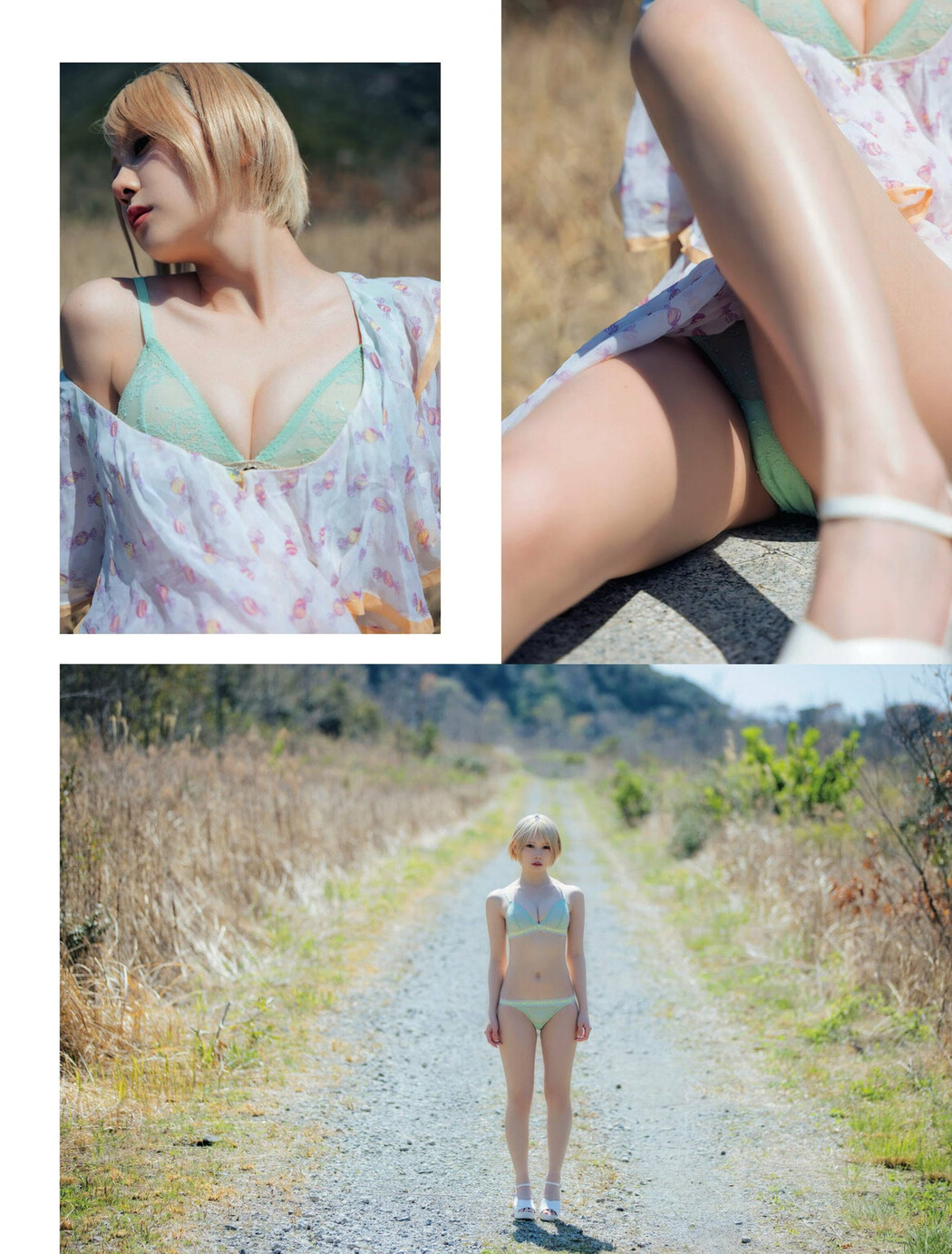 Kokoro Shinozaki 篠崎こころ, Weekly SPA! 2022.07.12 (週刊SPA! 2022年7月12日号)