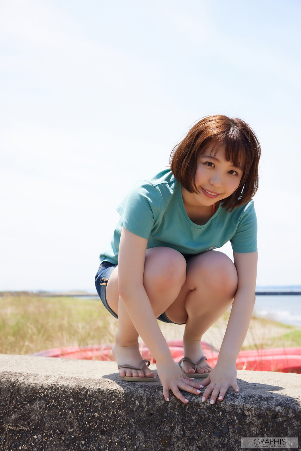 Riho Shishido 宍戸里帆, [Graphis] Gals 「Angel Smile」 Vol.03