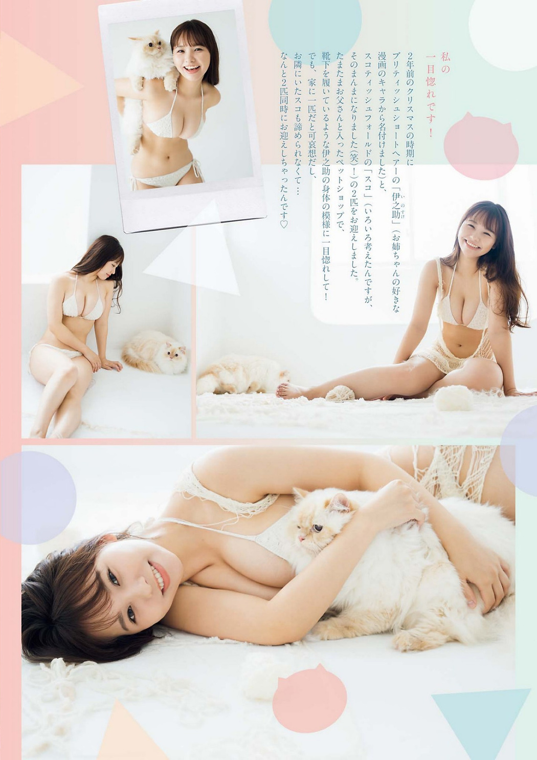 Yuzuha Hongo 本郷柚巴, Big Comic Spirits 2022 No.41 (ビッグコミックスピリッツ 2022年41号)