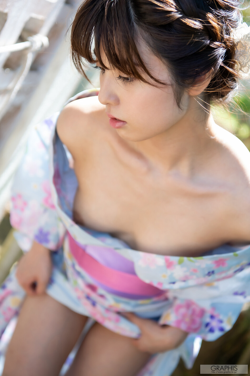 朝比奈ななせ 石原希望 JULIA, [Graphis] SPECIAL! Mixture Gallery 「浴衣ギャラリー Yukata Gallery」 Set.02