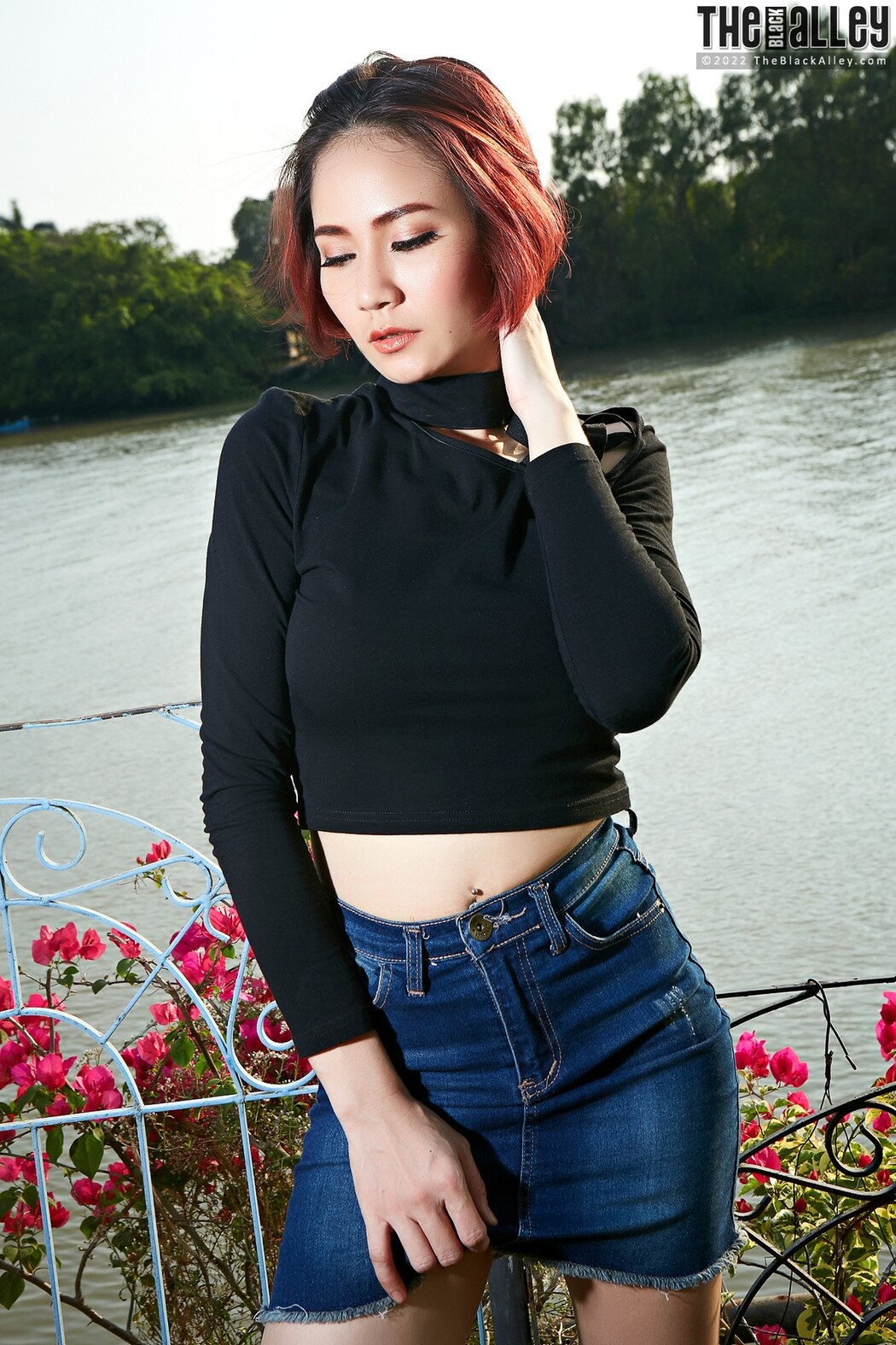 [The Black Alley] Ellie Photo Set.56