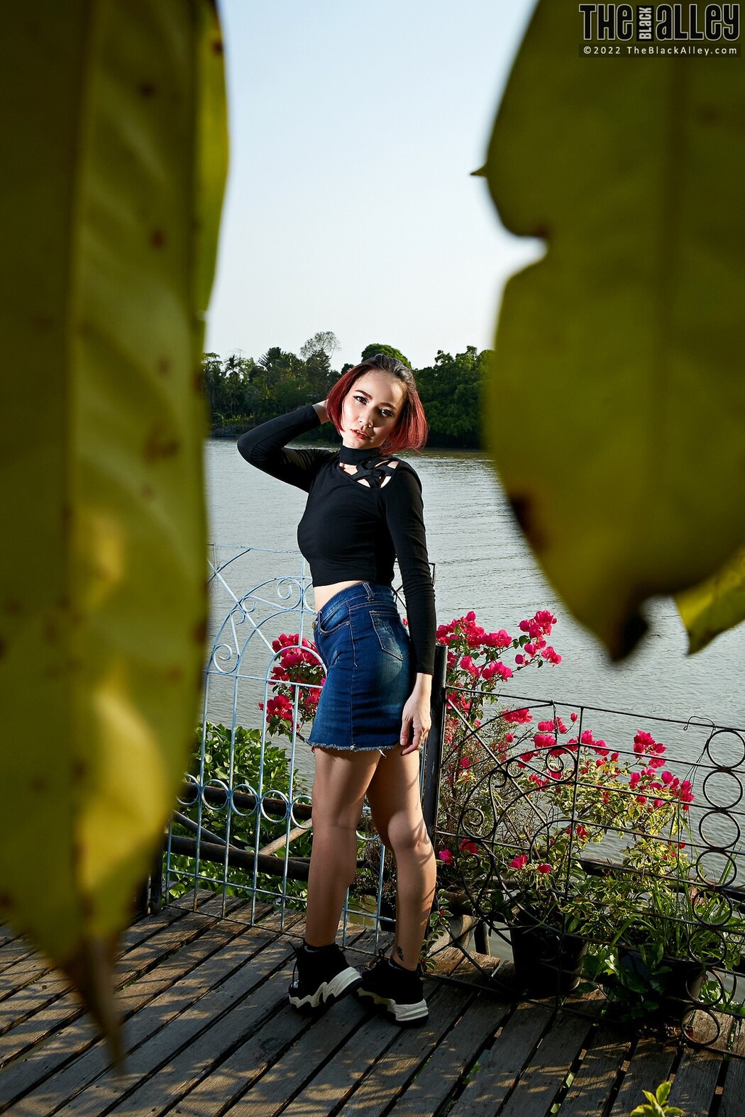 [The Black Alley] Ellie Photo Set.56