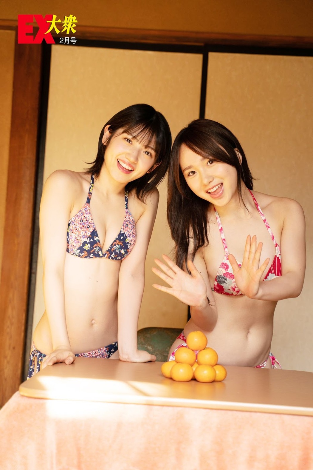 Juri Takahashi 高橋朱里, Yuiri Murayama 村山彩希, Ex-Taishu 2019 No.02 (EX大衆 2019年2月号)