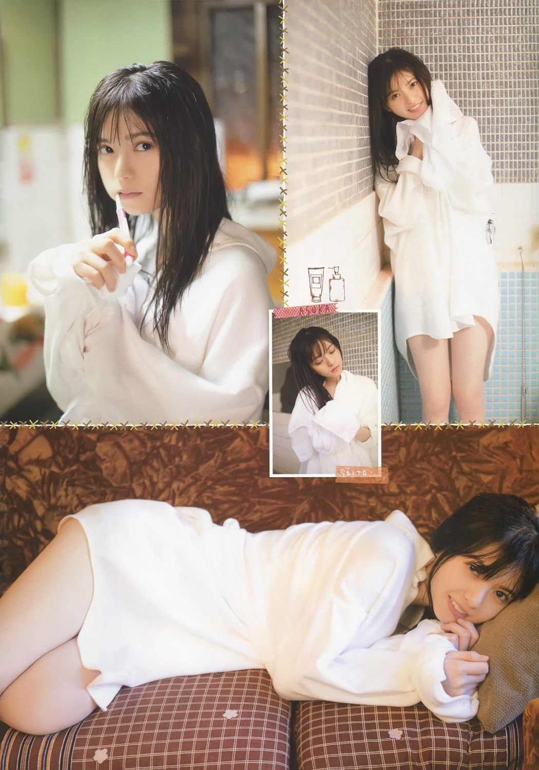 Asuka Saito 齋藤飛鳥, Shonen Champion 2019 No.06 (少年チャンピオン 2019年6号)