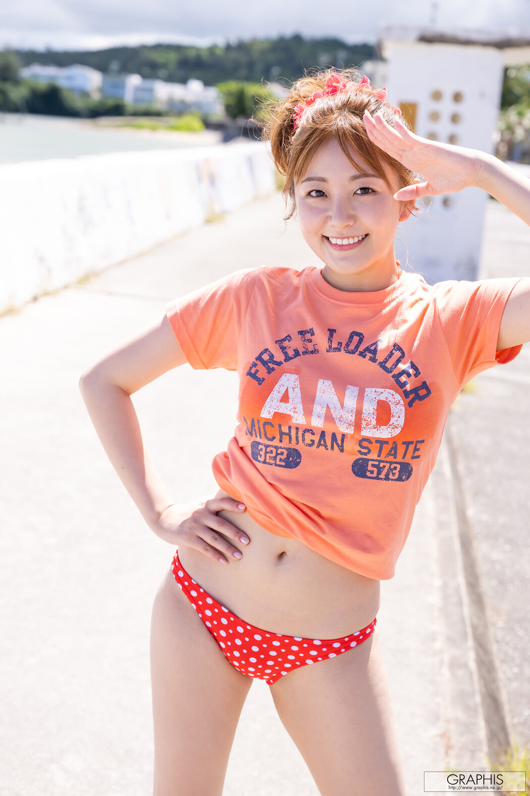 Hikari Aozora 青空ひかり, [Graphis] Gals 「Happy Smile!」 Vol.01